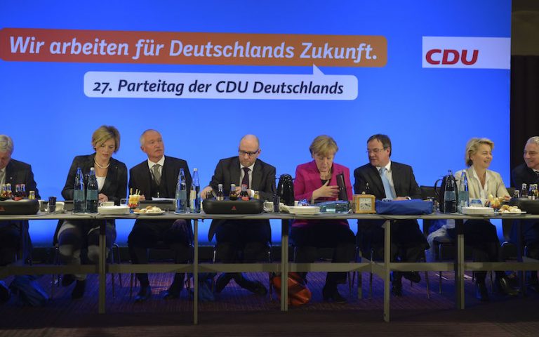 CDU: Τρεις άνδρες υποψήφιοι, ένας στόχος