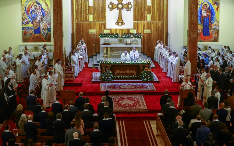 Ιστορική λειτουργία από τον Πάπα στο Ιράκ