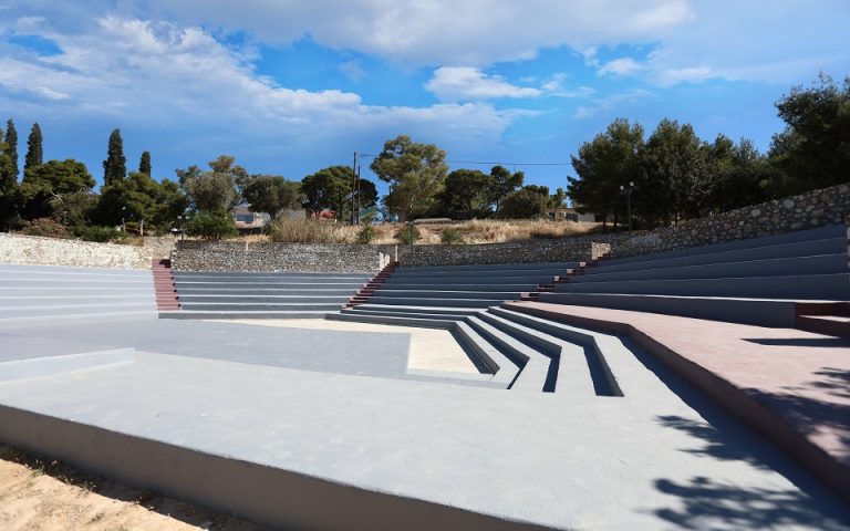 Ανακαινίστηκε το ανοικτό θέατρο του πάρκου «Αντώνης Τρίτσης»