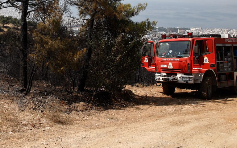 Βόλος: Φωτιά στην περιοχή Περίβλεπτο