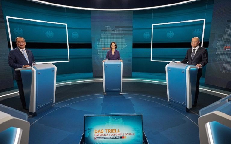 Γερμανικές εκλογές: «Ισοπαλία» στην πρώτη τηλεμαχία
