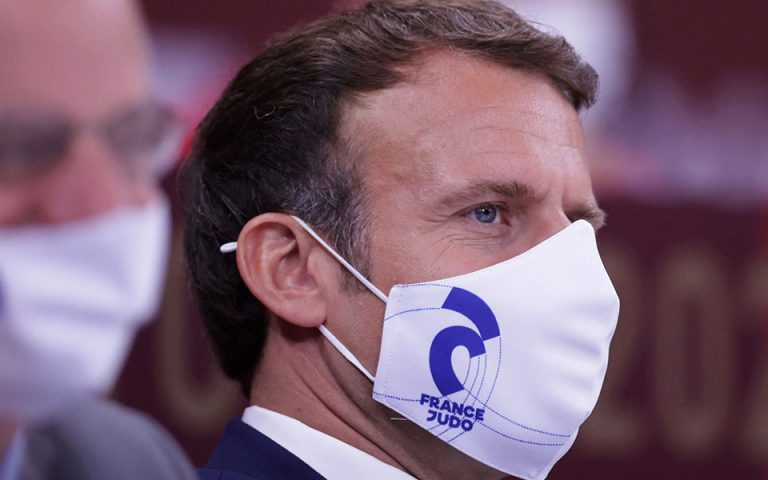 Μακρόν για φωτιές: Η Γαλλία στέκεται στο πλευρό της Ελλάδας