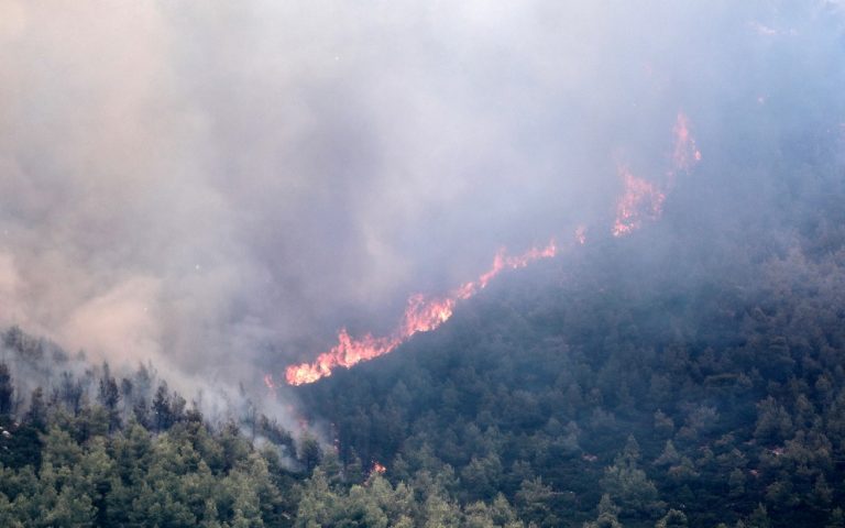 Ρέθυμνο: Σε ύφεση η πυρκαγιά – Κλιμάκια της περιφέρειας στις πληγείσες περιοχές