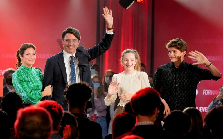 Καναδάς: Κοντά σε νίκη χωρίς πλειοψηφία οι Φιλελεύθεροι του Τριντό