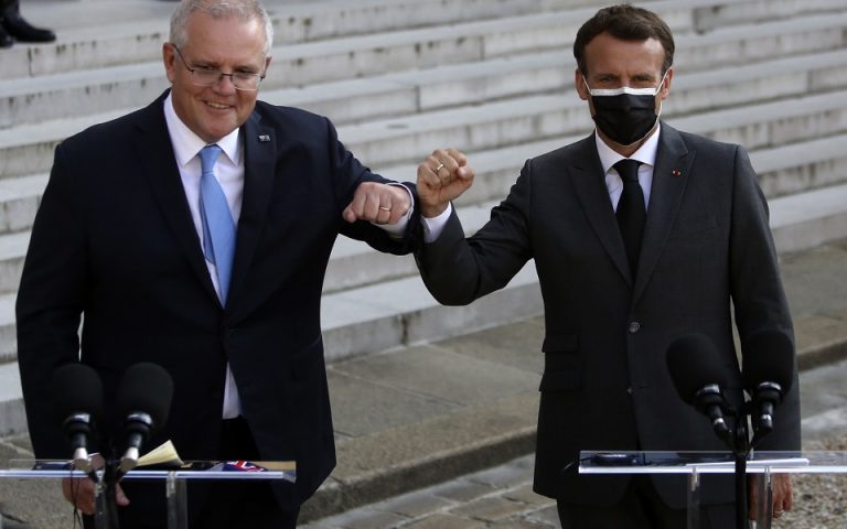 Μακρόν: Ο Αυστραλός πρωθυπουργός είπε ψέματα για τη συμφωνία κατασκευής υποβρυχίων