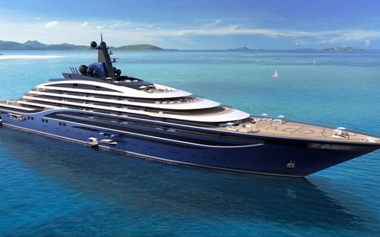 Μέσα στο μεγαλύτερο super-yacht του κόσμου: 221 μέτρα με κόστος 600 εκατ. δολαρίων