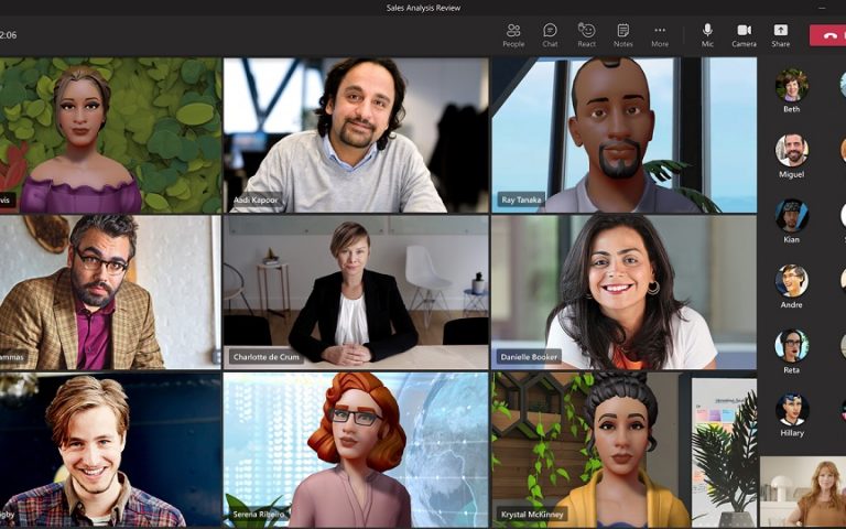 Microsoft Mesh for Teams: Η «αντεπίθεση» στο metaverse του Facebook με 3D χώρους εργασίας