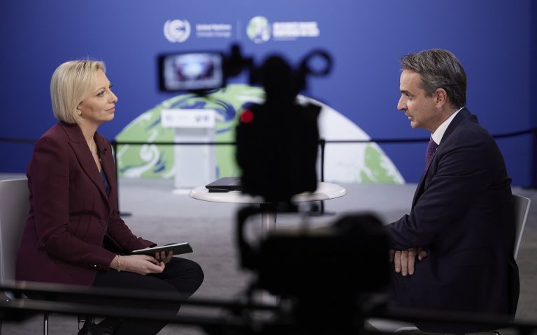 Κυρ. Μητσοτάκης σε Bloomberg: Χρειαζόμαστε την υποστήριξη του κόσμου για την αντιμετώπιση της κλιματικής αλλαγής