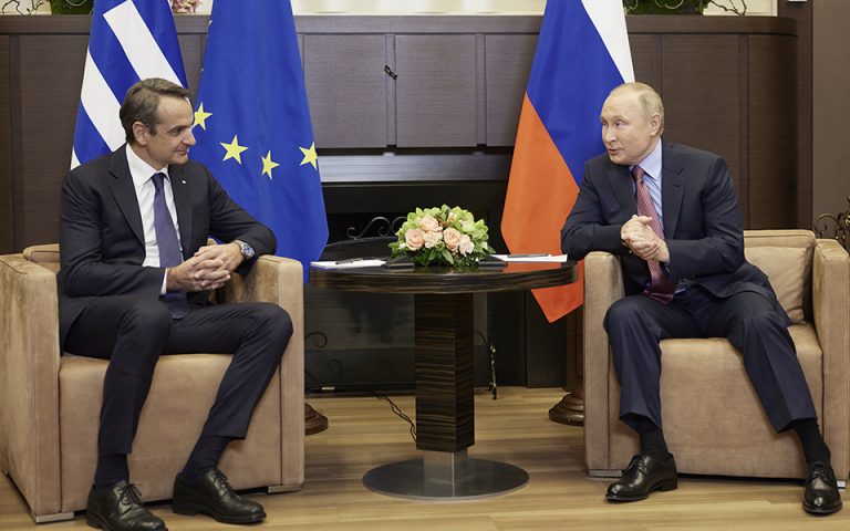 Μητσοτάκης και Πούτιν υπέρ σύσφιξης των σχέσεων – «Κλειδί» η οικονομία