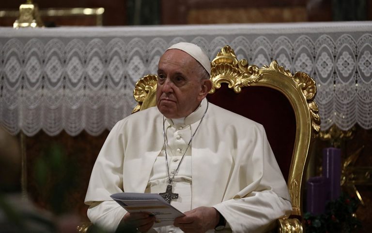 Πάπας Φραγκίσκος: Η Ε.Ε. να στηρίξει Ελλάδα, Ιταλία, Ισπανία και Κύπρο στο μεταναστευτικό