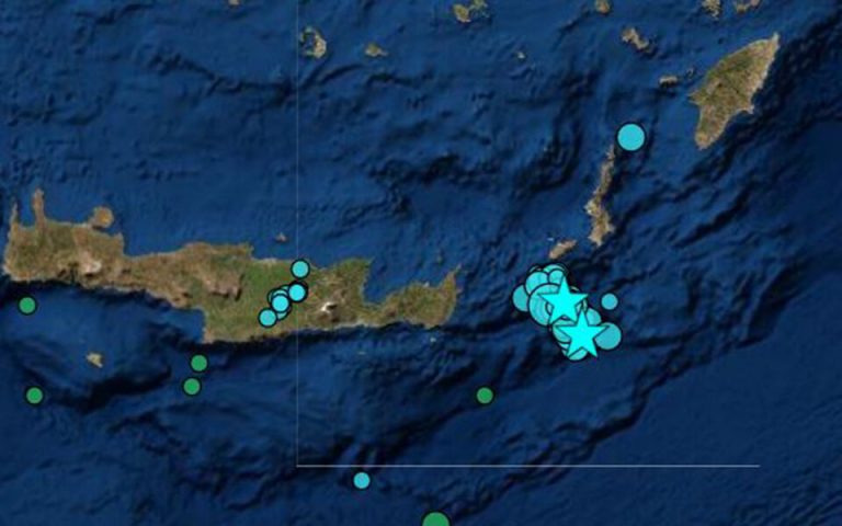 Έντονη μετασεισμική δραστηριότητα μετά τον σεισμό 5,5 Ρίχτερ στην Κρήτη 