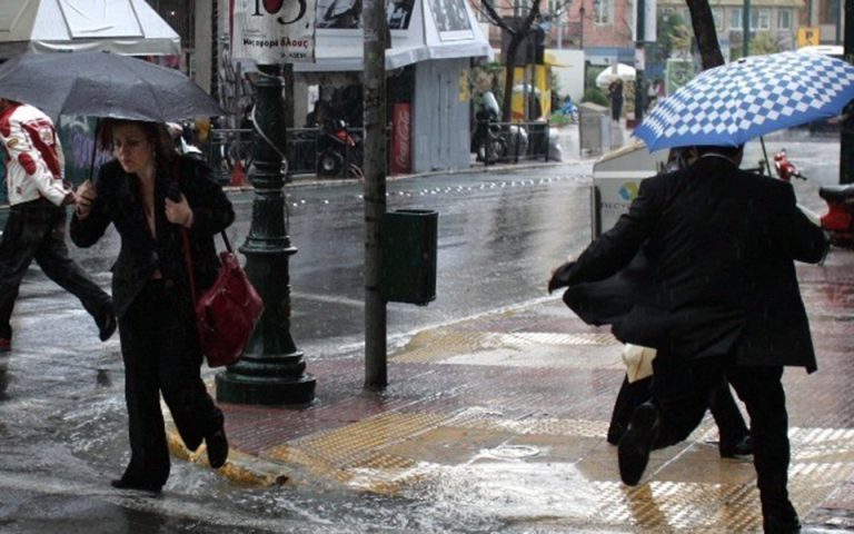 Κακοκαιρία «EVA»: Βροχές, καταιγίδες και τοπικές χαλαζοπτώσεις την Κυριακή – Έντονα φαινόμενα και στην Αττική