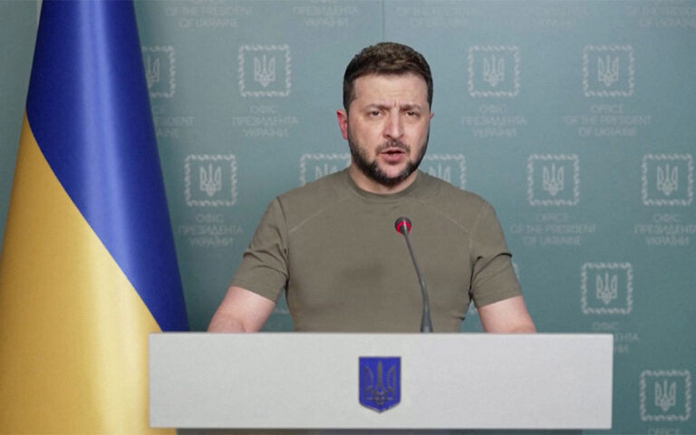 Ζελένσκι: Εντός εβδομάδων καθεστώς υποψήφιας για ένταξη στην ΕΕ για την Ουκρανία