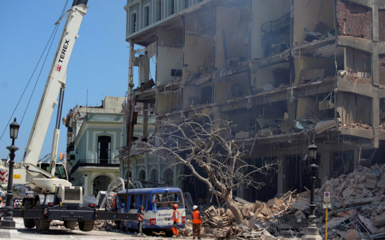 Κούβα: Έκρηξη σε ξενοδοχείο στο κέντρο της Αβάνας – Τουλάχιστον 8 νεκροί και 25 τραυματίες
