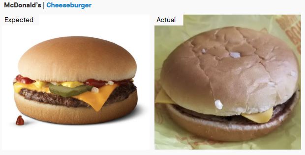 Διαφήμιση VS πραγματικότητας: Οι εικόνες που «ξεμπροστιάζουν» τις αλυσίδες fast food-5