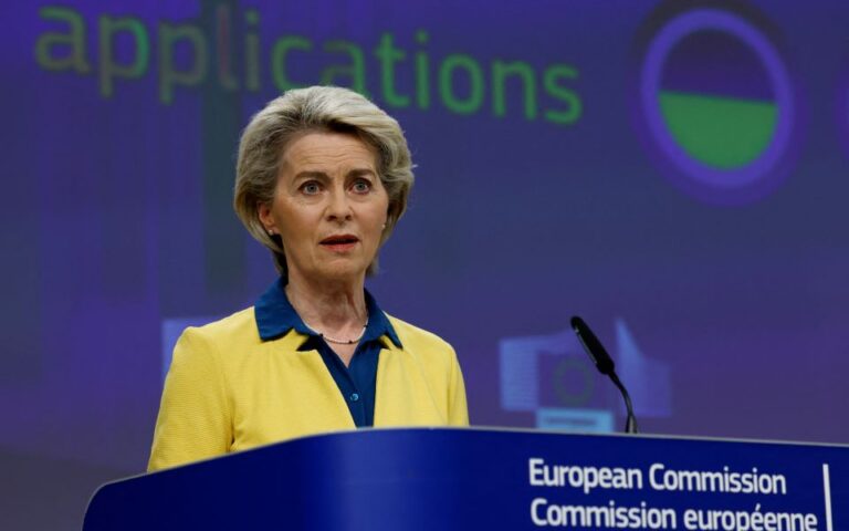 Φον ντερ Λαίεν: Η ΕΕ έκανε ένα αποφασιστικό βήμα για να αντιμετωπίσει την απειλή πλήρους διακοπής του αερίου