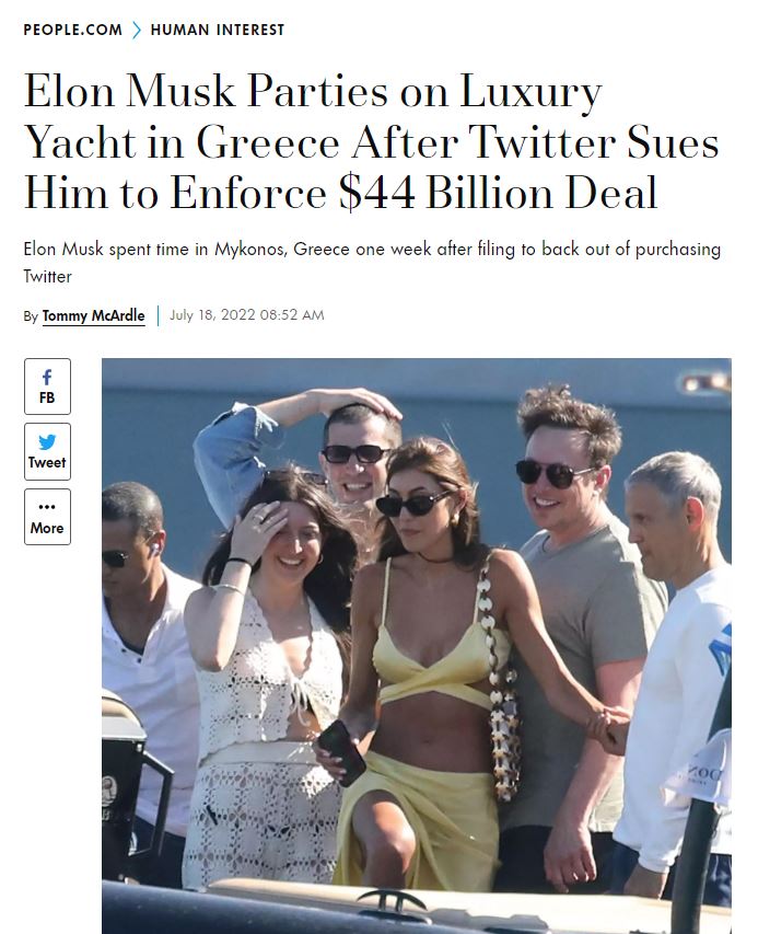 Elon Musk: Οι φωτογραφίες του πλάι στην ελληνική σημαία κάνουν τον γύρο του κόσμου-3