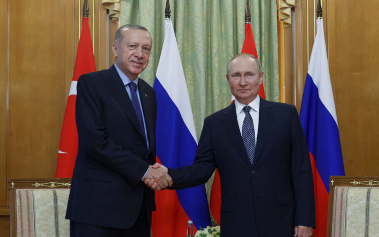 Ερντογάν: Υπάρχει συμφωνία με Πούτιν για κόμβο φυσικού αερίου στην Τουρκία