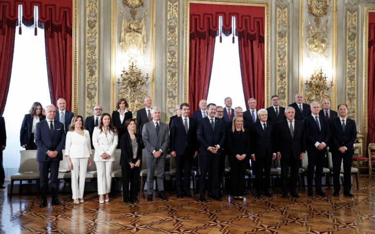 Ιταλία: Ορκίστηκε η νέα κυβέρνηση με 24 υπουργούς, εκ των οποίων έξι γυναίκες