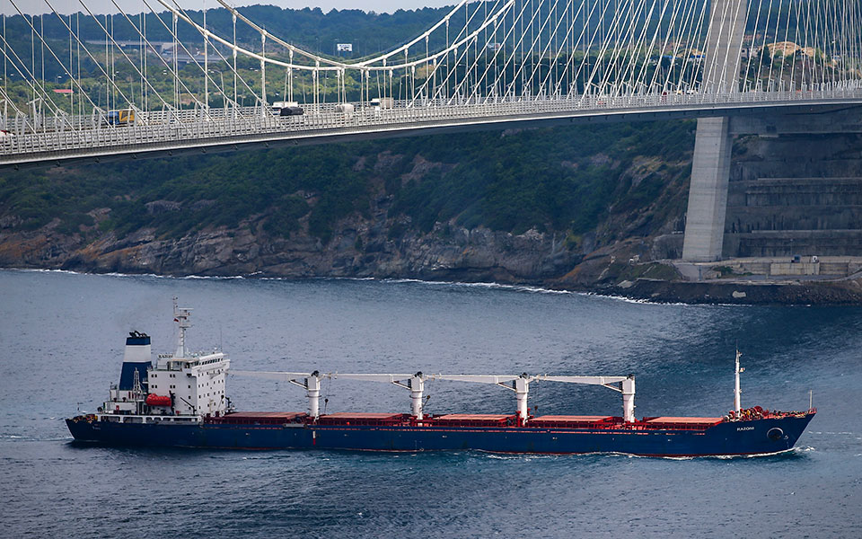 ΟΗΕ: Συμφωνία με Τουρκία και Ουκρανία για τον απόπλου 14 πλοίων με σιτηρά