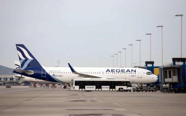 Η Aegean διαψεύδει δημοσίευμα για παραλίγο σύγκρουση δύο αεροσκαφών της Olympic Air