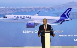 Γερογιάννης (Aegean): Κλείνουμε το έτος με 12,5 εκατ. επιβάτες – Κοιτάμε με αισιοδοξία το 2023 