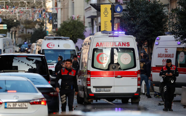 Κωνσταντινούπολη: Έκρηξη με οσμή τρομοκρατίας – Στο μικροσκόπιο γυναίκα βομβιστής