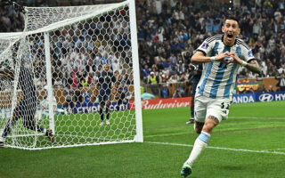 Μουντιάλ, Αργεντινή – Γαλλία 2-0: Προβάδισμα στο ημίχρονο με Μέσι και Ντι Μαρία
