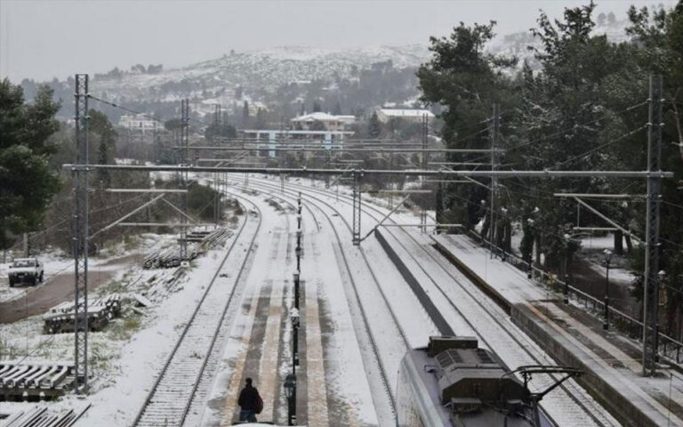 Hellenic Train: Πρόστιμο 300.000 ευρώ για το πολύωρο χάος στην κακοκαιρία Ελπίδα