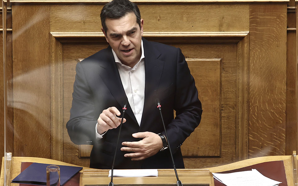 H ομιλία του προέδρου του ΣΥΡΙΖΑ στη Βουλή