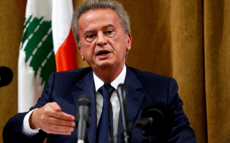 Λίβανος: Ο επικεφαλής της κεντρικής τράπεζας δεν θα ανανεώσει τη θητεία του