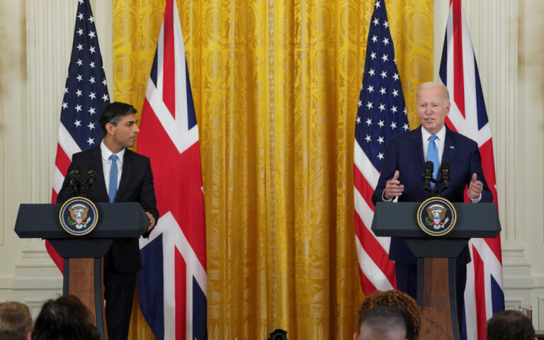 Biden και Sunak συμφωνούν να ξεκινήσουν συνομιλίες για το Σύμφωνο για τα κρίσιμα ορυκτά