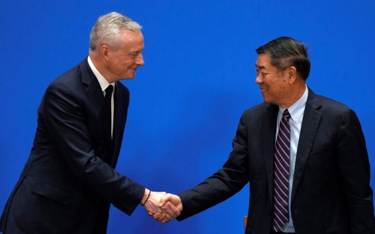 Λεμέρ: Η Γαλλία θέλει καλύτερη πρόσβαση στην Κίνα
