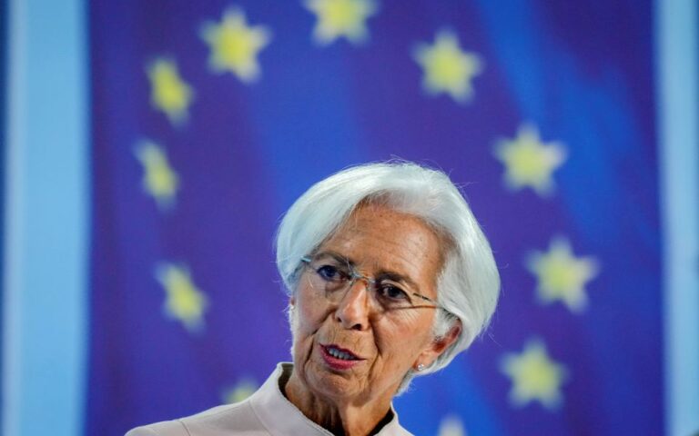Lagarde: Σίγουρη μόνο για υψηλά επιτόκια επί μεγάλο διάστημα