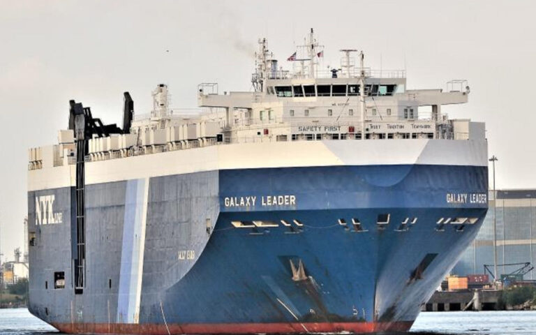 Ισραήλ: «Πολύ σοβαρή» πειρατεία φορτηγού πλοίου στην Ερυθρά Θάλασσα από τους Χούθι