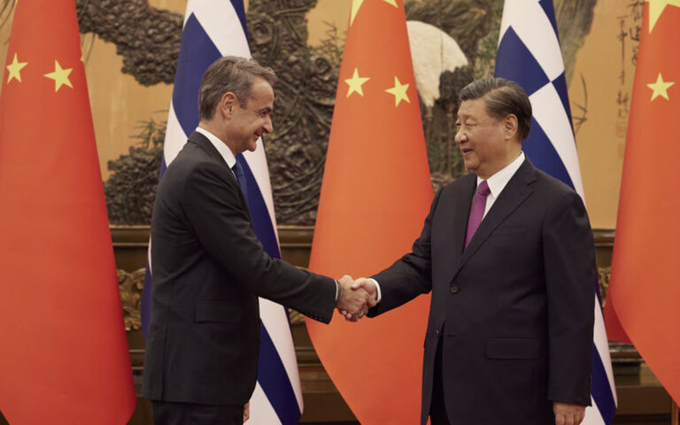 Μητσοτάκης σε Σι Τζινπίνγκ: «Η Ελλάδα γέφυρα μεταξύ Κίνας και Ε.Ε.»