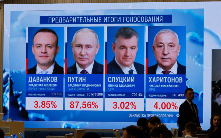 Ρωσία: Το 88% του Πούτιν γεννά αντιδράσεις, επικρίσεις, αμφιβολίες
