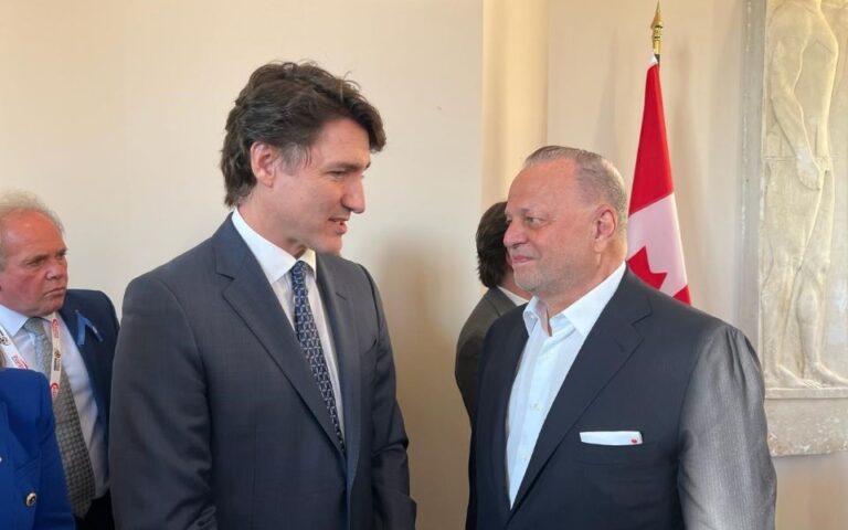 Επαφές Ευ. Μυτιληναίου στον Καναδά – Συναντήσεις με  Justin Trudeau και Prem Watsa