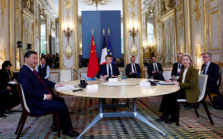 Συνομιλίες Macron, von der Leyen και Xi της Κίνας για εμπόριο, Ρωσία και Γάζα